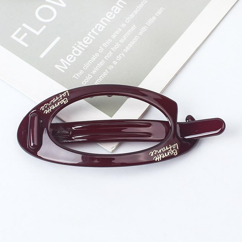 Simple Retro Ponytail Twist Clip Women's Headdress Clip Hair Clip Headwear Girls Kids Women Hair Accessories