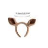 Animal Ear Hairband Party Headband Cosplay Costume Comic Shows Plush Headband Masked Ball Hairpiece Clothing Accessories
