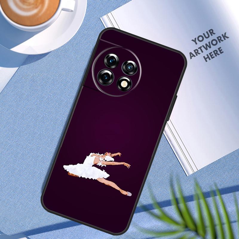 Swan Dance Ballet Case For OnePlus Nord N200 N100 Nord 3 2T CE 2 Lite OnePlus 12 11 10 Pro 10T 10R 12R Cover