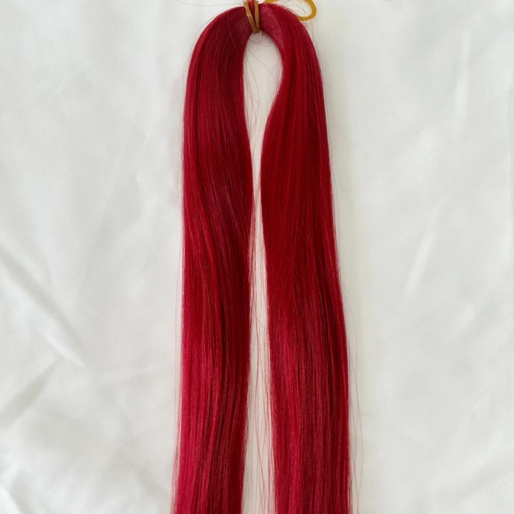 80cm/40g Colorful Series Japan Milk-Silk Doll Hair Wig DIY Repair Decor Toy Sewing Doll Wig Hair Hairline