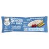 Gerber Gustări pentru bebeluși, dispozitiv de dentiție, napolitane moi pentru dentiție, 7+ luni, zmeură mango, 2 pachete de 12 ambalate individual, 0,14 oz (4 g) Fiecare