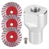 1.57'' Diamond Saw Blades Set Precision & Easy Diamond Cutting Disc Multi-Functional for Jade Crystal Wine Bottle Ceramic Tile