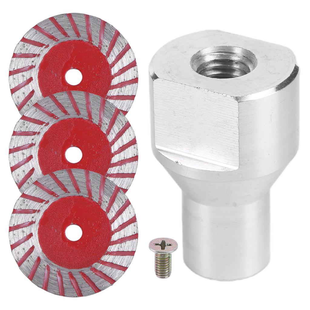 1.57'' Diamond Saw Blades Set Precision & Easy Diamond Cutting Disc Multi-Functional for Jade Crystal Wine Bottle Ceramic Tile