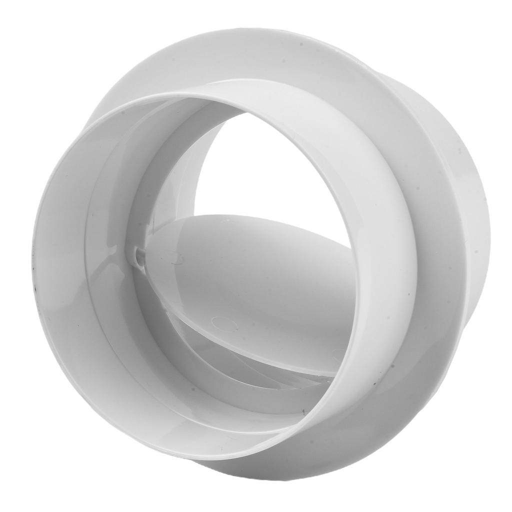 80-200mm Pipe Check Valve Ventilation Pipe Round Check Valve Air Duct Check Exhaust Fan Pipe Accessories