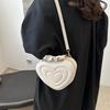 Modetrend lässige Umhängetasche Retro Winter kleine Tasche Damen neue Textur schräger Überschlag Liebestasche