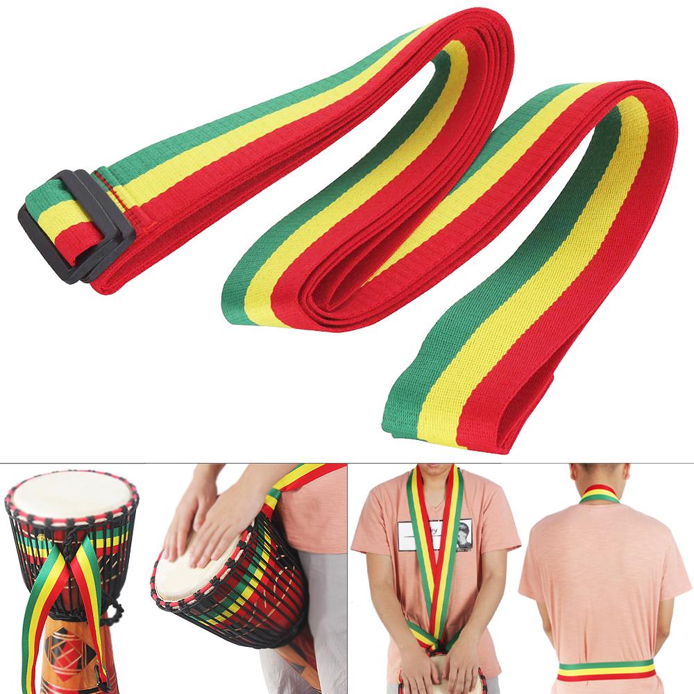 Drum Is Not Including Adjustable Djembe Shoulder Strap with Thickening Pad//Drum Sling//African Drum Shoulder Harness//African Hand Percussion Accessories