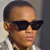 New Square Women Sun Glasses Vintage Designer Fashion Men Cat Eye Sun Glasses Big Shades Luxury  Female Oculos UV400 Gafas