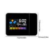 Smart LED Display Projection Alarm Clocks Wireless Backlight LED Digital Clock Adjustable Angle Weather Station Home