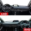 DQWERL Infiniti FX35 FX50 FX37 Dashboard Car Dash Dash Dashboard Cover Car LHD Red Edge 2009-2013 Cover, Cover, Non-Slip Mat, Accessories,