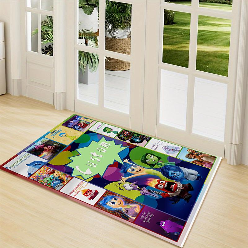 Custom Name "Aladdin's Magical Adventure" Carpet Rug Customizable Soft Washable Anti-Slip Home Living Room Sofa Mats Personalized Rug. 0909187