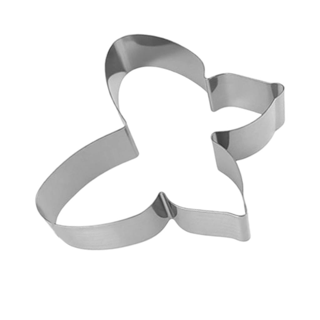 Butterfly Shape Cake Molds Fondant Cookie Fondant Cutter Stainless Steel Mousse Rrings for DIY Dessert Baking Supplies