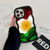 Kurdistan Flag Wavy Edge TPU Mobile Phone Case for iPhone 17 16 15 14 13 12 11 Air Pro Max Plus Colorful Cover
