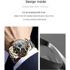 OLEVS Brand Multi-function Tourbillon Men's Watch Mechanical Watch Glow-in-the-dark Trend Men's Watch Business Model