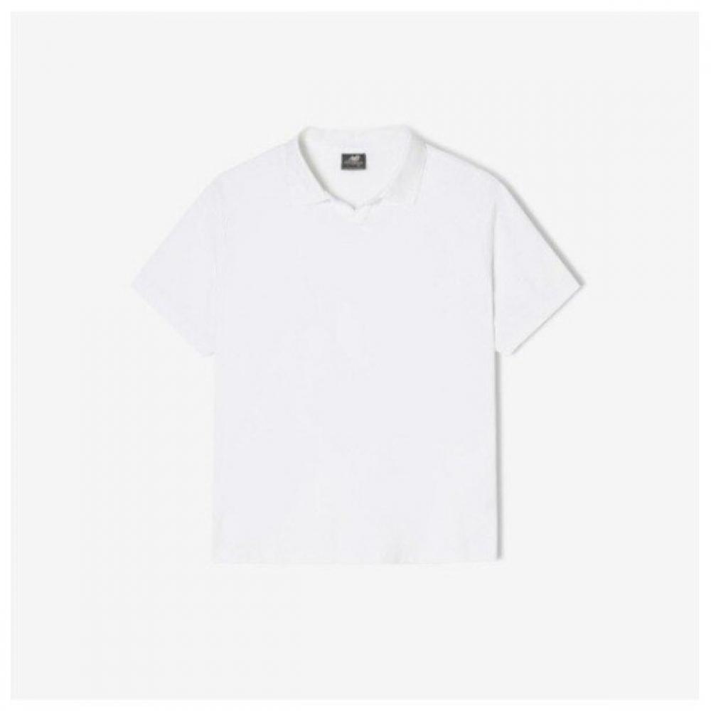 

New Balance Men Frozen Open Collar Tee Lqj Nbnff2m531 10 White series/100