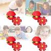 Colorful Glow In The Dark Flying Saucer Bouncy Ball For Indoor Outdoor Fun Toys