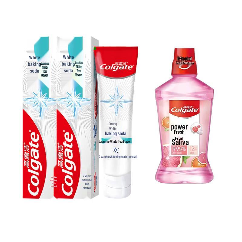 Набор зубной пасты и ополаскивателя Colgate Bright White