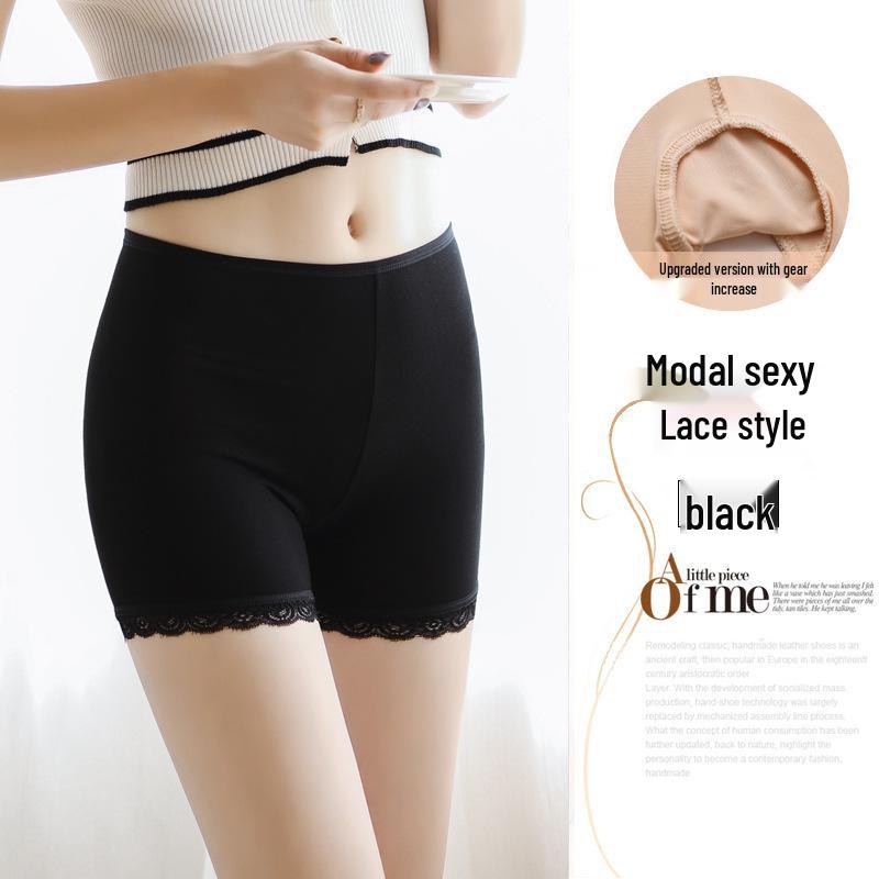 

Women s Summer Anti-Exposure Seamless White Safety Shorts – Lightweight, Breathable, Large Size M for 35-45 kg
