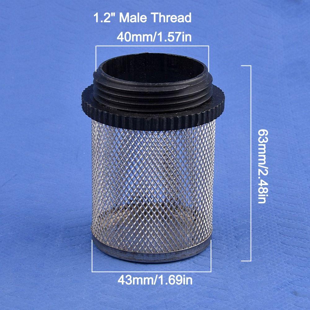 1Pc Water Clean Hose Filter Water Pump Fitting 304 Stainless Steel Mesh Screen Filter Joint Percolator 1/2''~2''