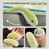 Green Snake Plush Toy - Cute Children's Cloth Doll & Sofa Ornament, Year of the Snake Mascot
