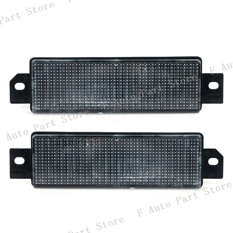 1Pair 63131380965 63131380966 Front Bumper Indicator Turn Signal Light Fog Lamp No Bulb For BMW 3 Series E30 1987-1990 1991