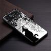 Witch And Cat Colorful Cute Phone Case For Samsung Galaxy Z Flip3 Flip4 Flip5 Flip6 Flip7 For Z Flip 7 6 5 4 3 5G Hard Folding C