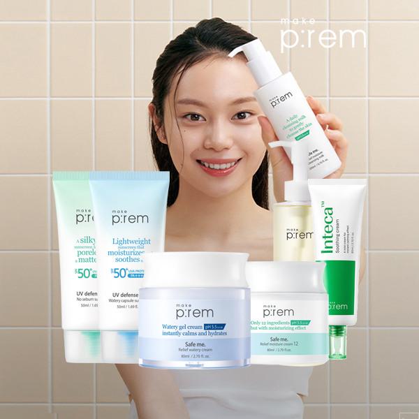 Skin-friendly and safe cleansing oil/milk/foam/Inteca soothing cream, etc. 14) Moisture Cleansing Foam 170ml