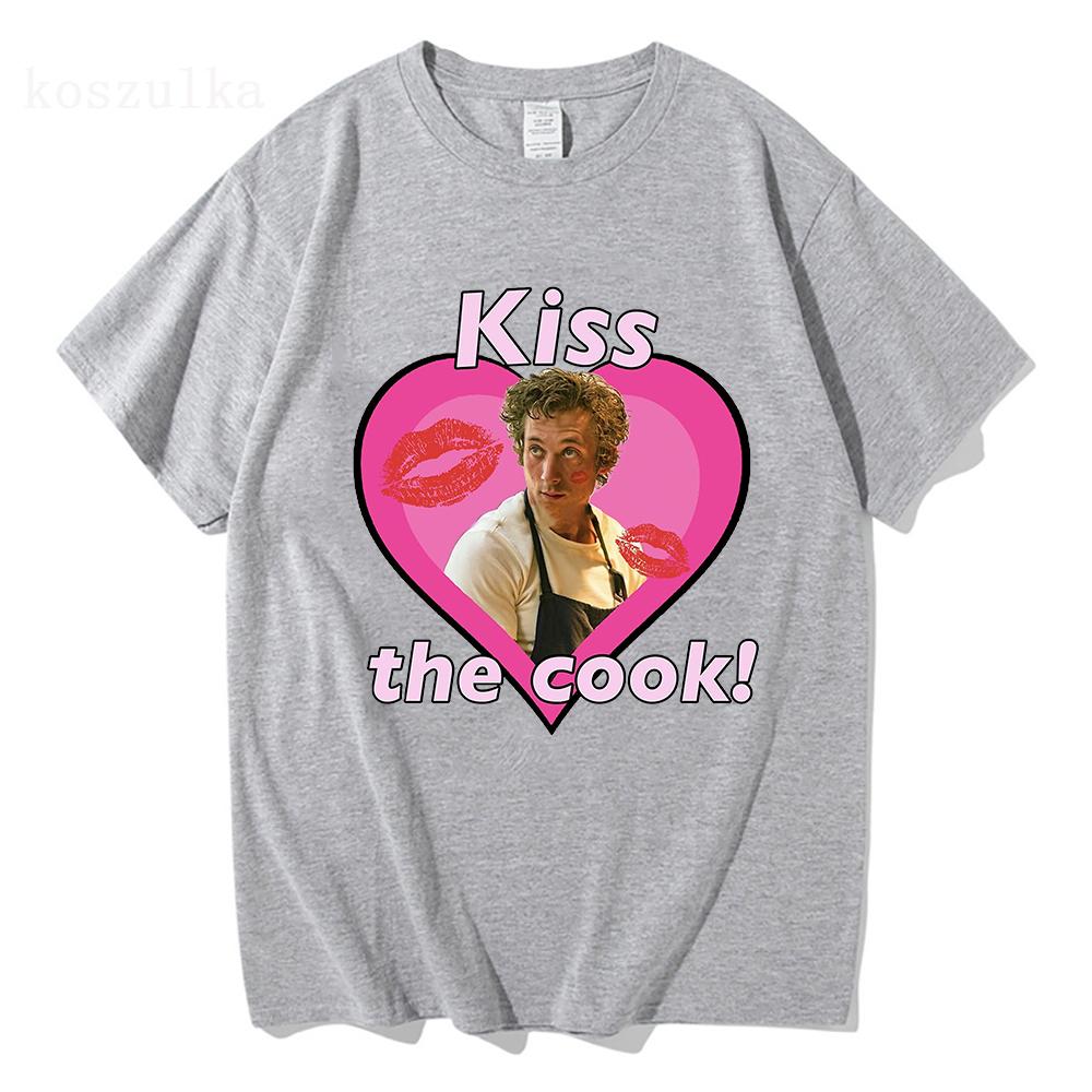 The Bear TV Series Kiss The Cook T-shirts The Original Beef of Chicagoland Printing Tee-shirt Cotton Men/Women Casual Tshirts