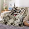 1Pc Lion Cat Himalayan Print Flannel Blanket, High quality Comfortable for All Seasons, Home Decor, Warmth and Comfort, Perfect for Gifts