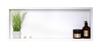 Wall-Box One White - Single Shelf White 90X30X7 Cm