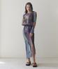 REVOIRSIS Rvis Net Maxi Dresses Multi
