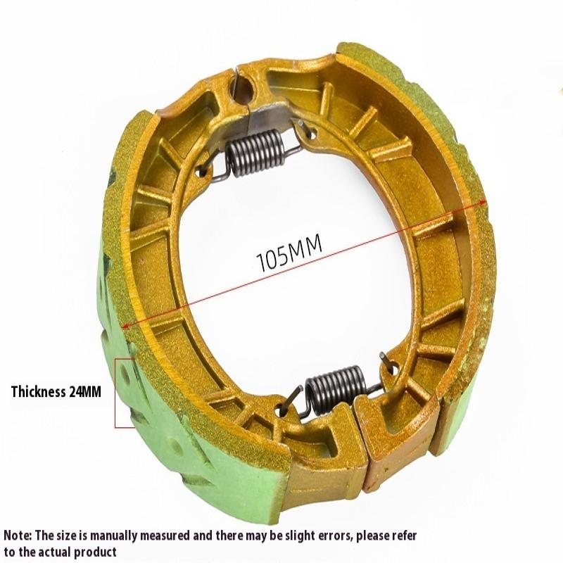 

1 пара передних и задних тормозных колодок для электромобиля, расширяемая барабанная тормозная колодка, запасная часть для передних колес электрического скутера A5