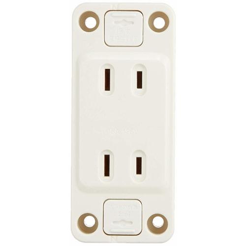 Toshiba Lighting Technology Exposed Double Outlet DC1262