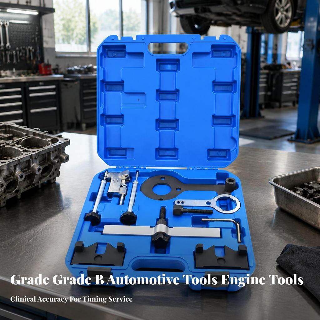 Heavy Duty Engine Timing Tool Kit | Camshaft with Carrying Case, for Auto Repair