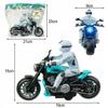 Motocykl Model Zabawkowy Motor Efekty Światło Dźwięki Napęd