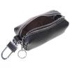 Leather Men Women Key Holder Keychain Bag Organizer Car Keys Holder Pouch Multifunctional Small Wallet Mini Purse Holder