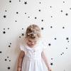 39PCS Five-Pointed Star Cartoon Children's Room Full of Stars Wall Stickers Removable Wall Sticker