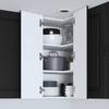 Dishwasher Front Kalmar Black 57 x 57 x 80 cm