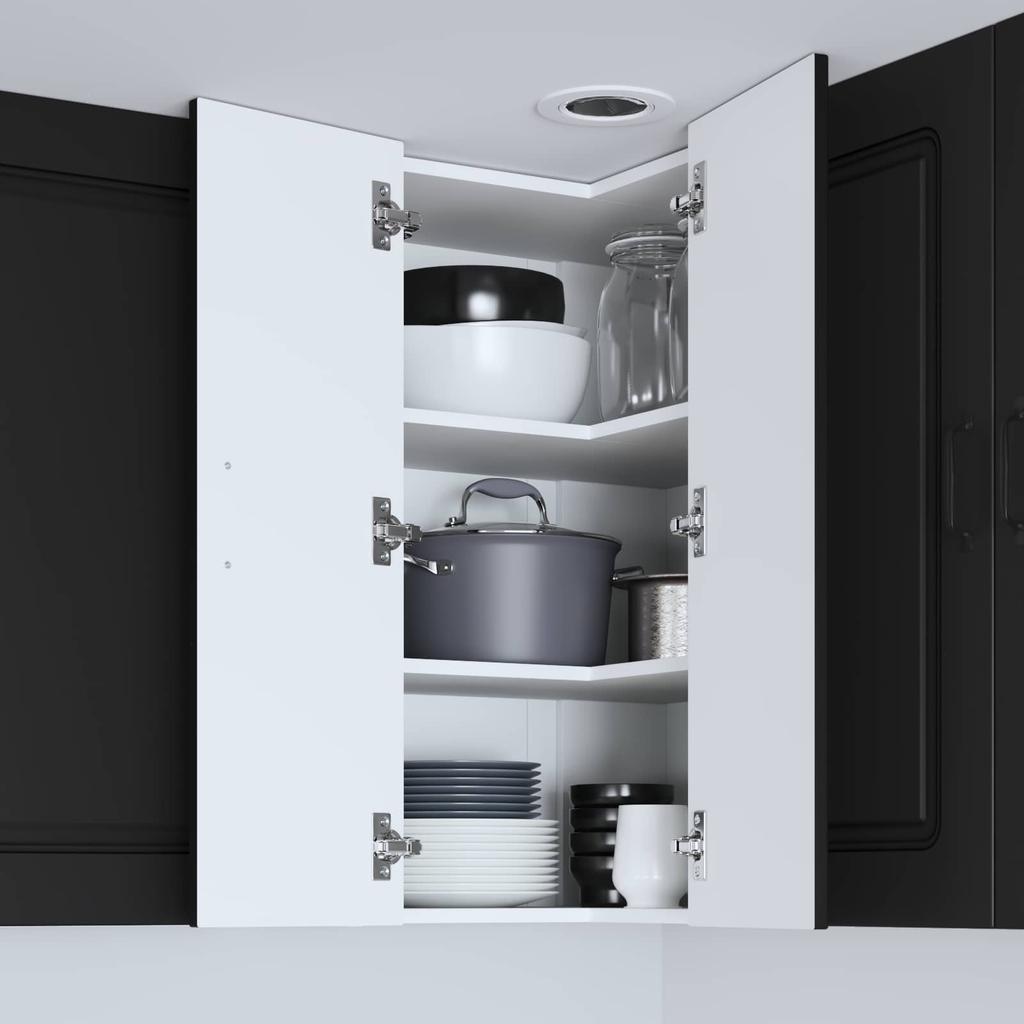 Dishwasher Front Kalmar Black 57 x 57 x 80 cm