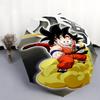 1 PC Automatic Folding Umbrella - Son Goku Pattern Portable Foldable Design With 8 Ribs Christmas Birthday Gifts