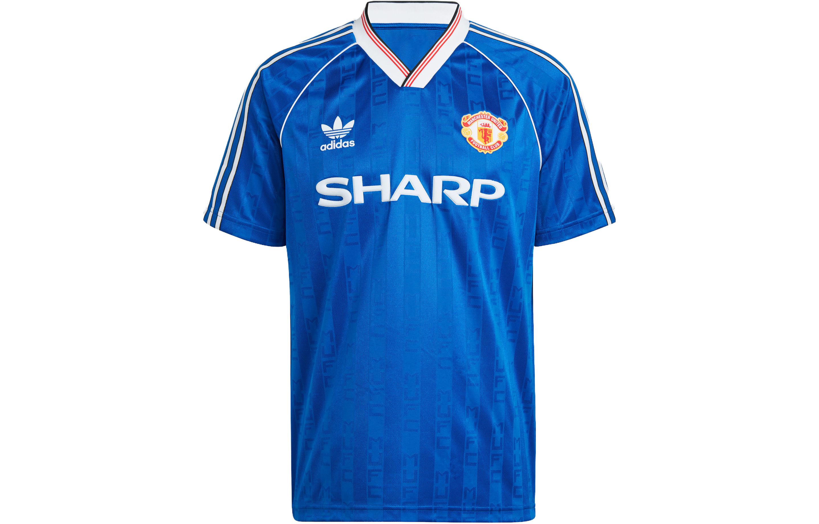 Adidas Originals Retro Soccer Jerseys Men s Collegiate Blue IP5544 S