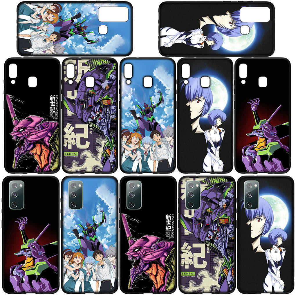 For iPhone 16 15 X XR Samsung Galaxy S24 S23 Plus Xiaomi Redmi Note 13 12 11 Pro Max 9 10 14 13C OPPO Huawei Cover Evangelions Poster EVAs Phone Case