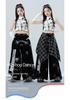 Trendy Girls' Jazz & Hip Hop Dance Crop Top Performance Costume