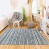 White-black Cotton Rug 120x170