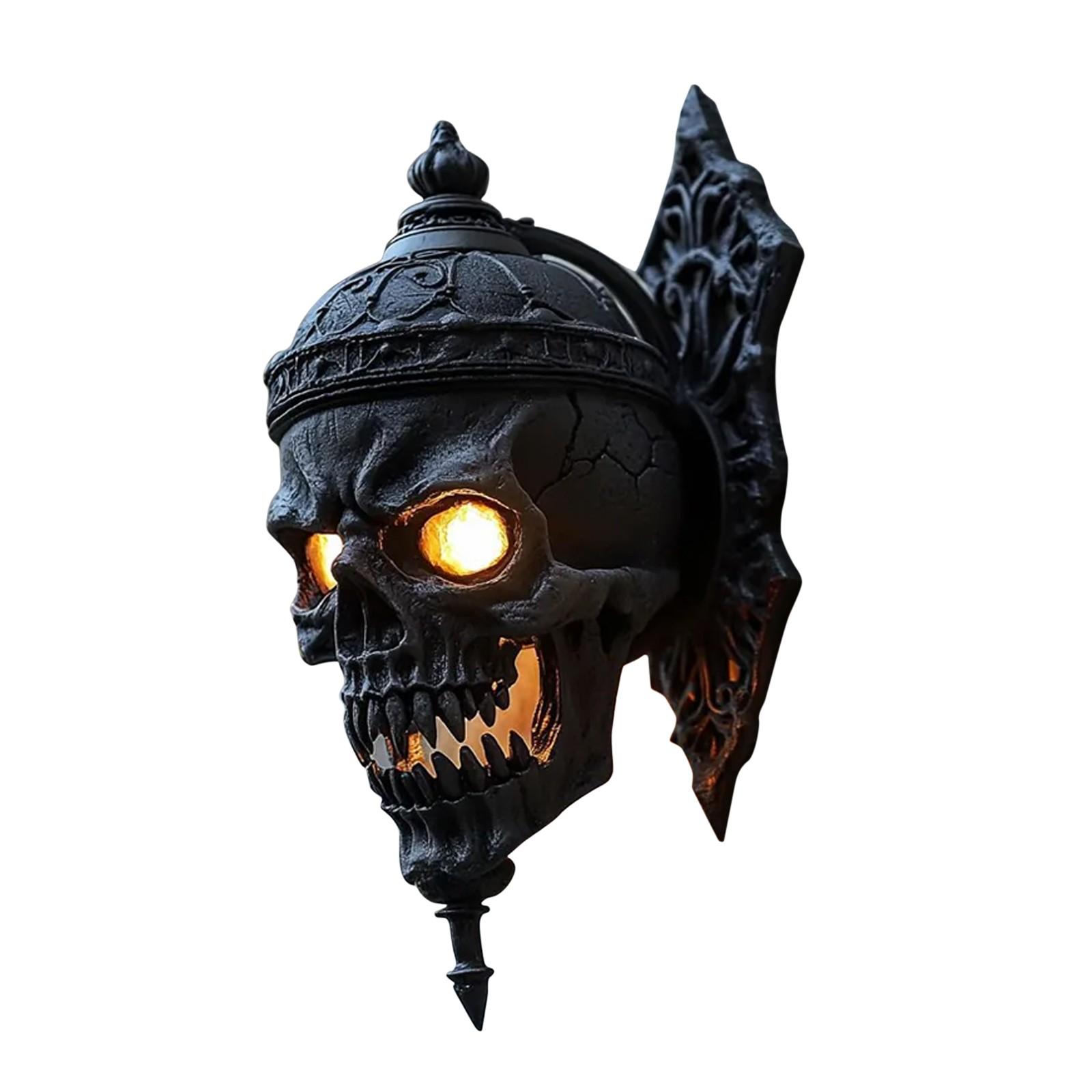 

Страшный настенный светильник из смолы ужасов настенный светильник декоративный реквизит One Size