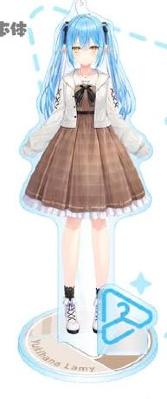 

Yukihana Lamy Acrylic Stand Private Clothes Hololive Closet Official Goods