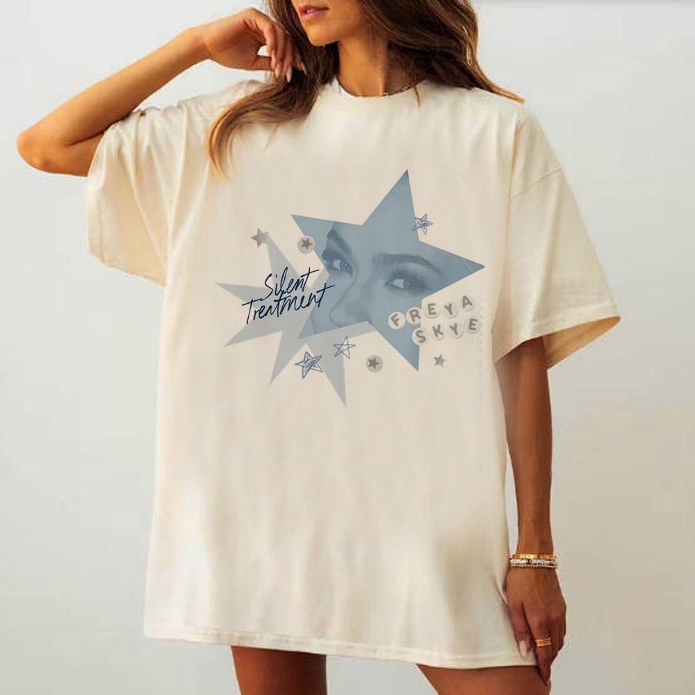 Freya Skye T Shirt Unisex Comfortable Classic Colorful Pastel Y2k Tshirt Aesthetic Vintage Trendy Classic Grunge 2000s