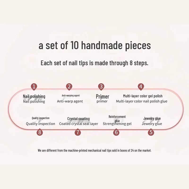 Caramel Chestnut Handmade Maillard Gradient Short Nails: Elegant, High-End Stickers