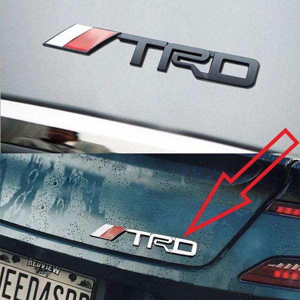 

Наклейка с эмблемой TRD, 3D металлический значок, 3D металлический кузов, багажник автомобиля