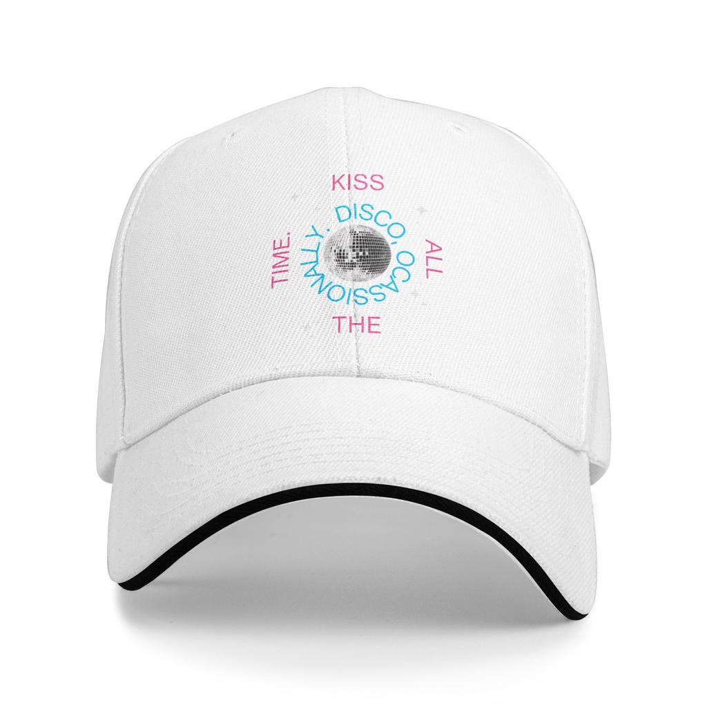 Summer Casual Baseball Cap Kiss All the Time Outdoor Trucker Hat For Couple Women Sunscreen 2026 Music Classic Baseball Caps