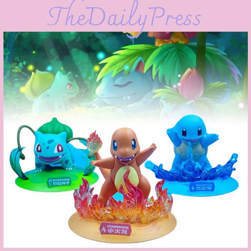 Bulbasaur Squirtle Charmander Toy Model Child Christmas Decoration Gift